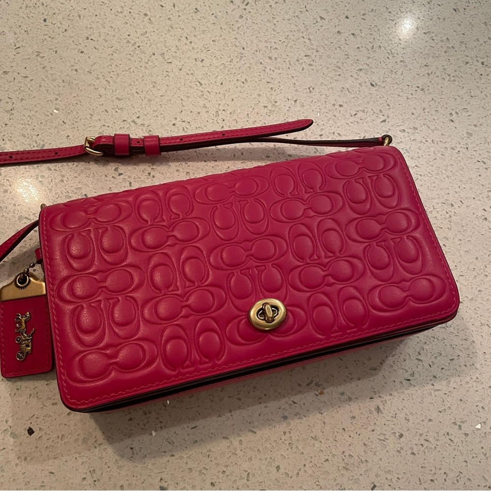 Coach Cherry Red Crossbody Bag